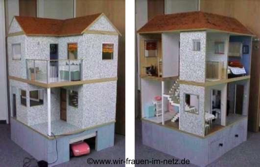Puppenhaus für Barbie