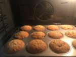 goldbraun, so sollen die Muffins aussehen